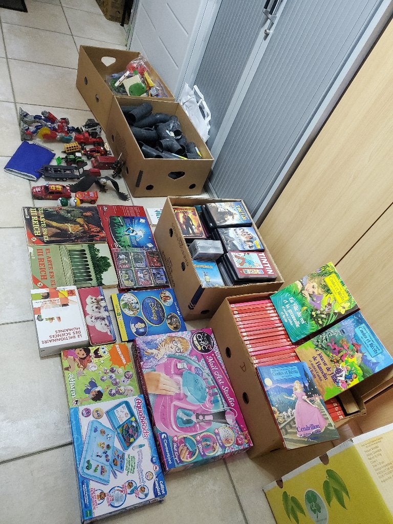 Lot de brocante 50€, Enlèvement, Utilisé