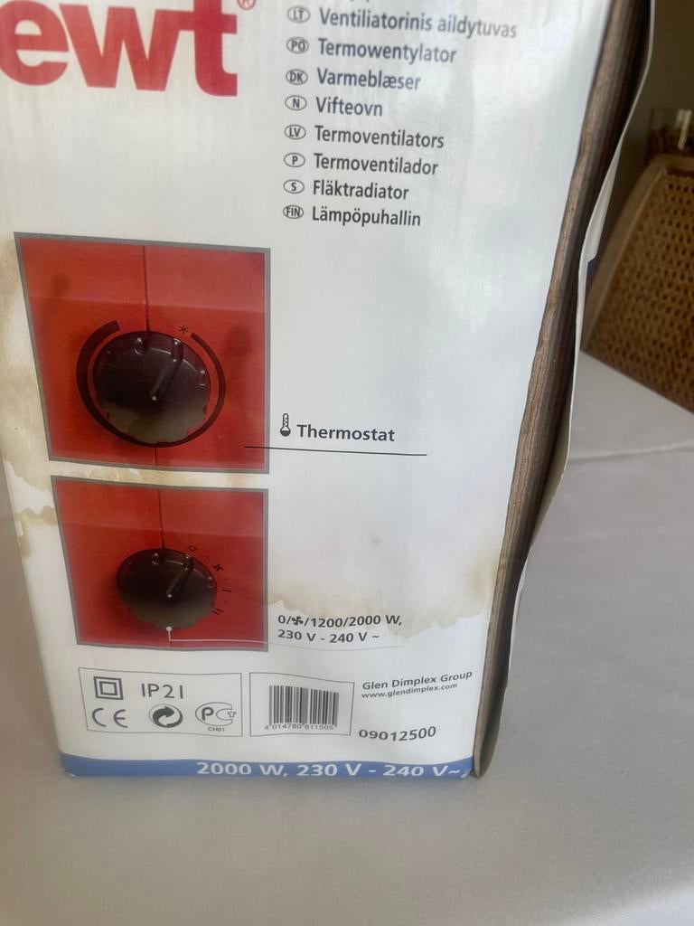 EWT Clima 901 TLS, Electroménager, Ventilateurs, Autre, Enlèvement ou Envoi