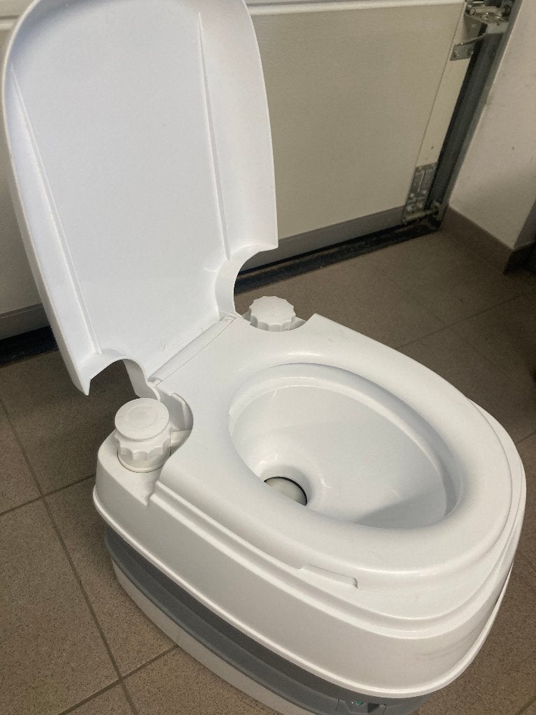 camping toilet Handi Potti, Ophalen, Zo goed als nieuw