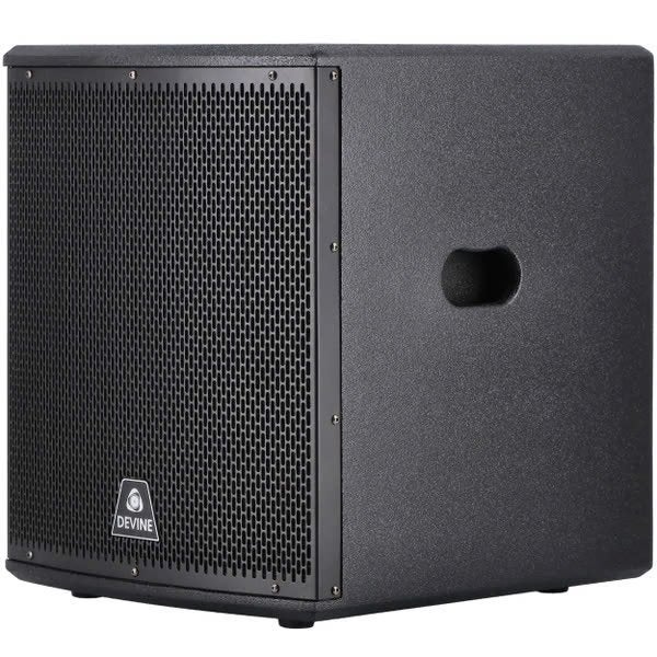 Devine onyx 12sa sub in nieuwstaat, Autres marques, Subwoofer, Comme neuf, Enlèvement