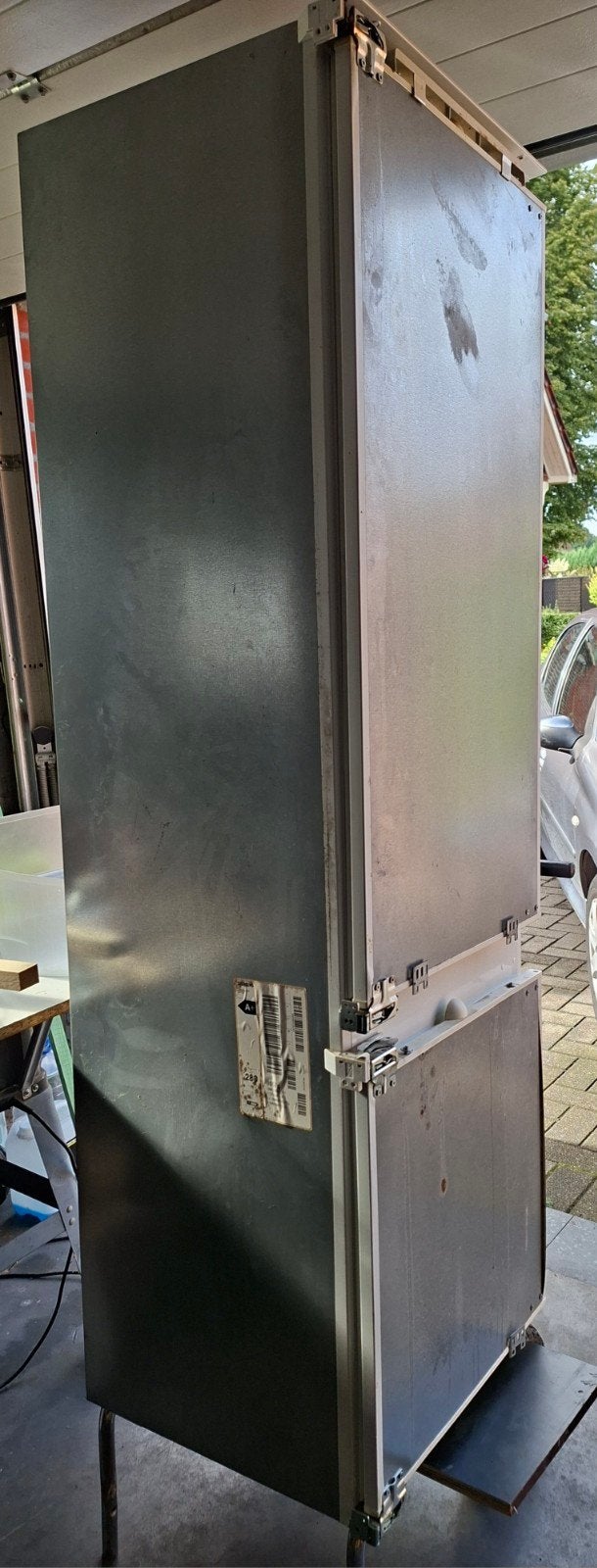 inbouw frigo, Ophalen