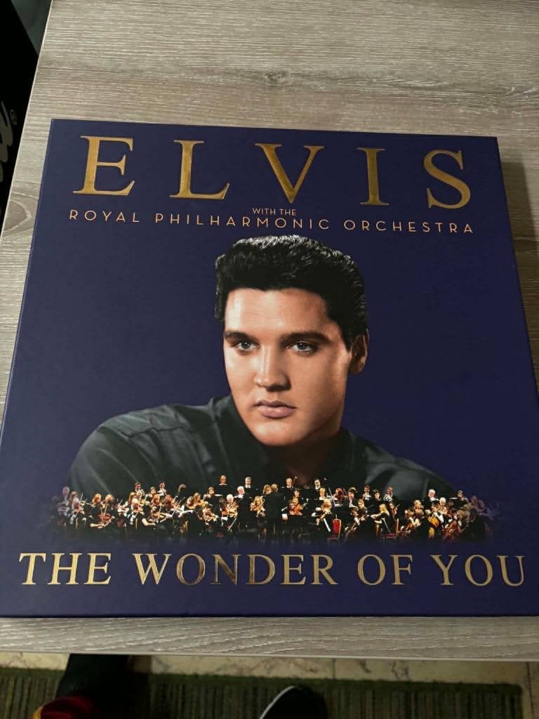 Elvis 2 lpboxset, The wonder of you, Royal Philharmonic orch, Boxset, Inclusief poster, Ophalen of Verzenden, Zo goed als nieuw