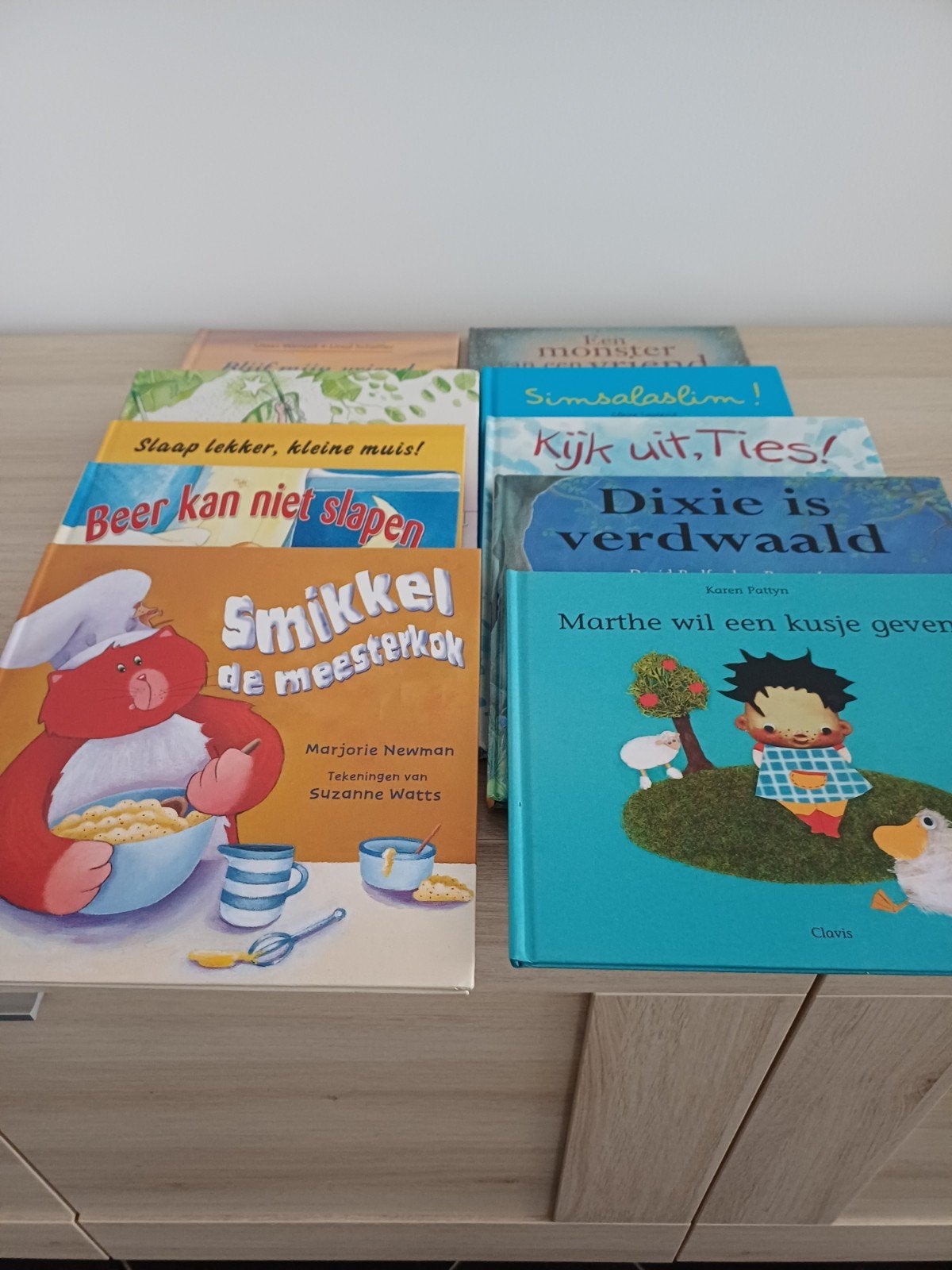 10 kinderboeken voor 5 euro, Ophalen
