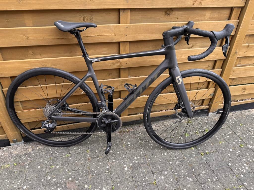 Scott Addict 10 (moeilijk), Fietsen en Brommers, Fietsen | Racefietsen, Ophalen, Zo goed als nieuw