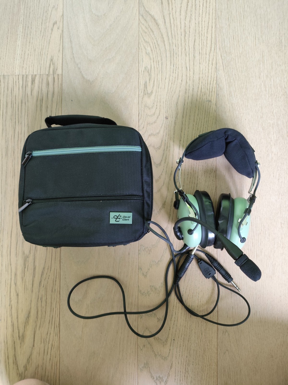 Casque Aviation David Clark H10-13.4 + Sacoche de transport, Collections, Enlèvement ou Envoi, Comme neuf, Autres types
