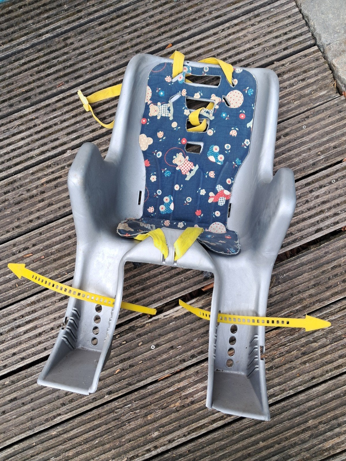 kinderzitje fiets, Fietsen en Brommers, Ophalen, Achterzitje, 0 t/m 13 kg, Gebruikt