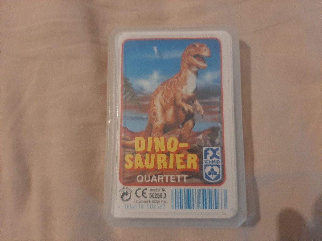 Duits Dinokwartetspel Dinosaurier Quartett, Ophalen of Verzenden