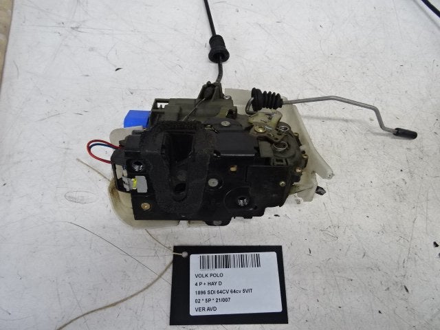 PORTIERSLOT RECHTS VOOR Volkswagen Polo IV (9N1 / 2/3), Gebruikt, Volkswagen, Volkswagen AG, Kundenbetreuung@volkswagen.de