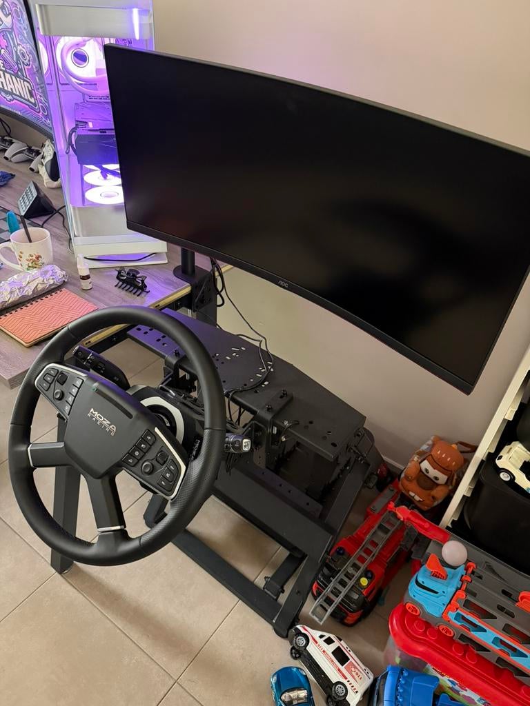 Moza 5 setup+scherm+stand, Ophalen, Zo goed als nieuw