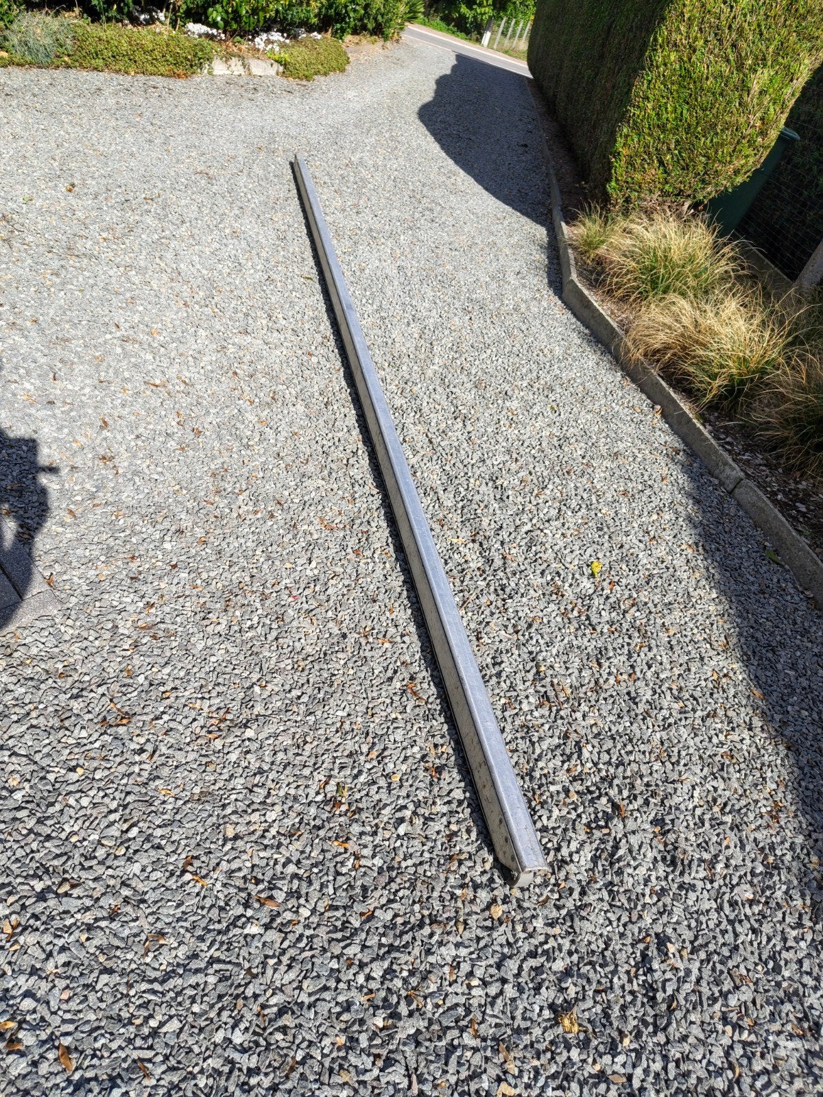 poutre en aluminium très résistante de +- 5 m de long, Enlèvement, Aluminium