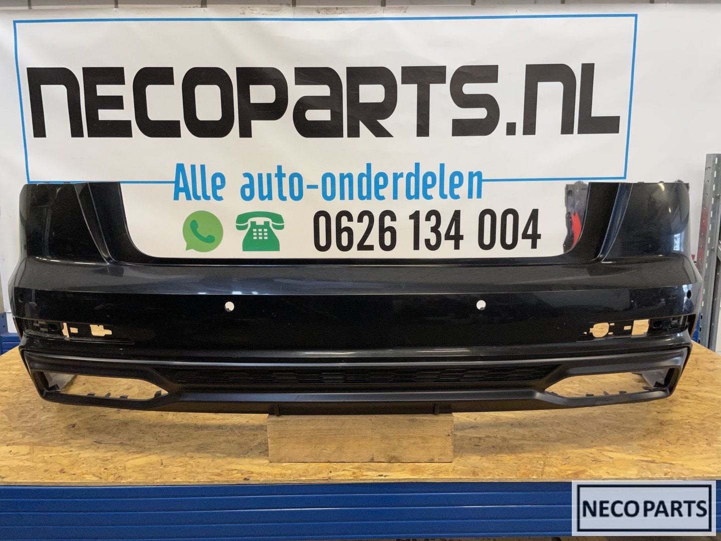 AUDI A6 C8 4K S LINE ACHTERBUMPER S6 LIMOUSINE SEDAN 2018-, Arrière, -, Audi, Utilisé
