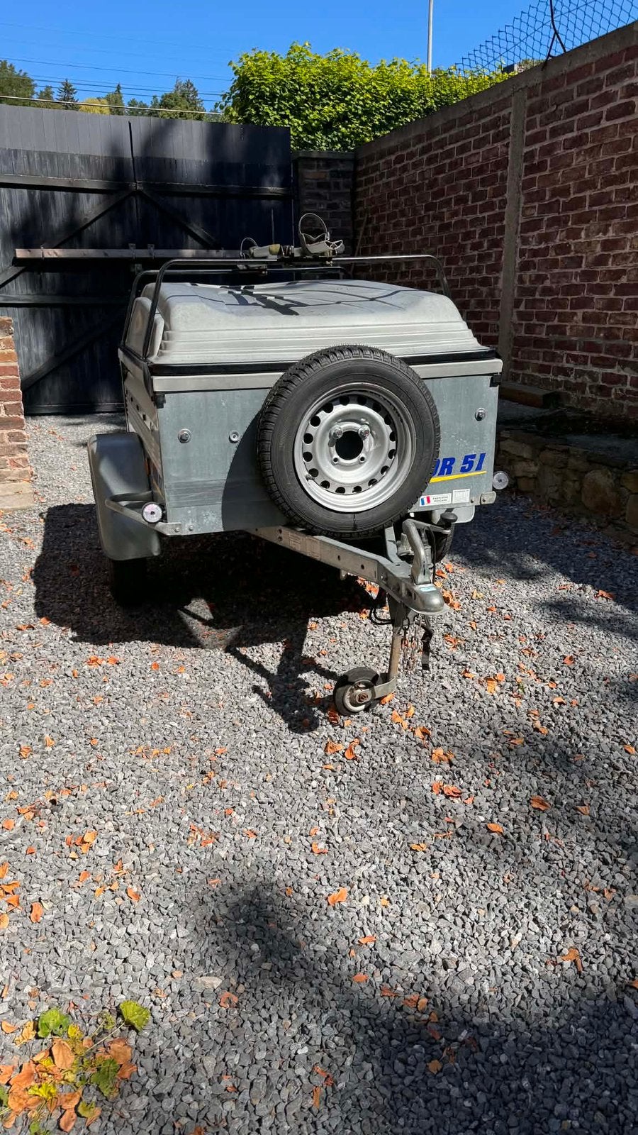 Remorque Bagagère Nor51, Autos : Divers, Remorques, Comme neuf, Enlèvement