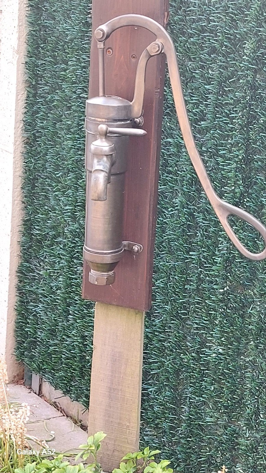 Waterpomp in koper., Enlèvement