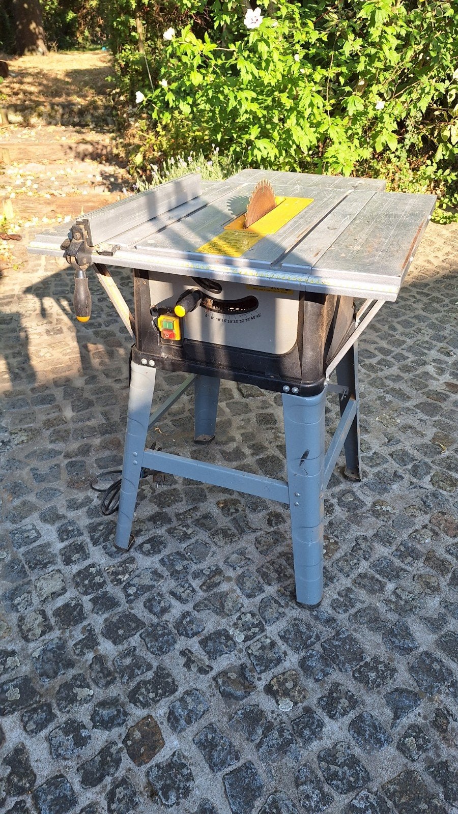 Tafelzaag Topcraft, Tuin en Terras, Ophalen, Gebruikt, Vierkant, Metaal