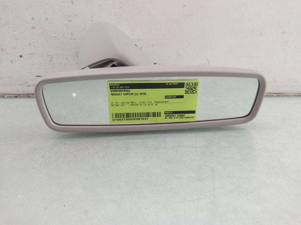 RETROVISEUR INTERIEUR Renault Captur I (2R) (|963215452R|), Autos : Pièces & Accessoires, Renault, Utilisé, Peter-Huppertz-Straße 5
51063  Köln, DE