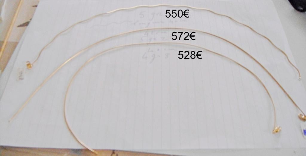 Collier ras de cou semi-rigide, serpent, or jaune/blanc 18K, Bijoux, Sacs & Beauté, Colliers, Neuf, Or, Or, Enlèvement ou Envoi