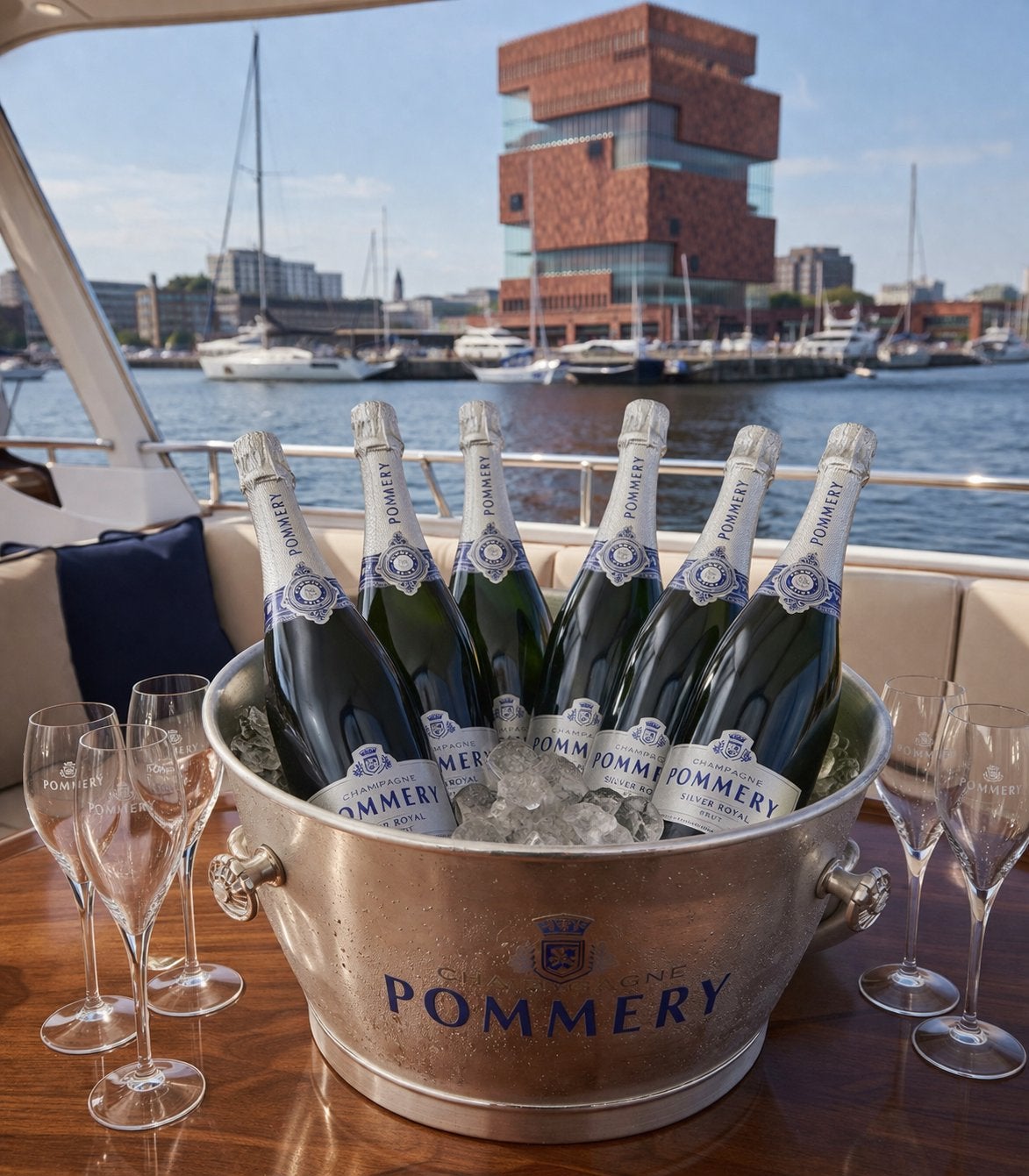 Pommery Brut Silver Royal Champagne, Ophalen, Frankrijk, Nieuw, Champagne