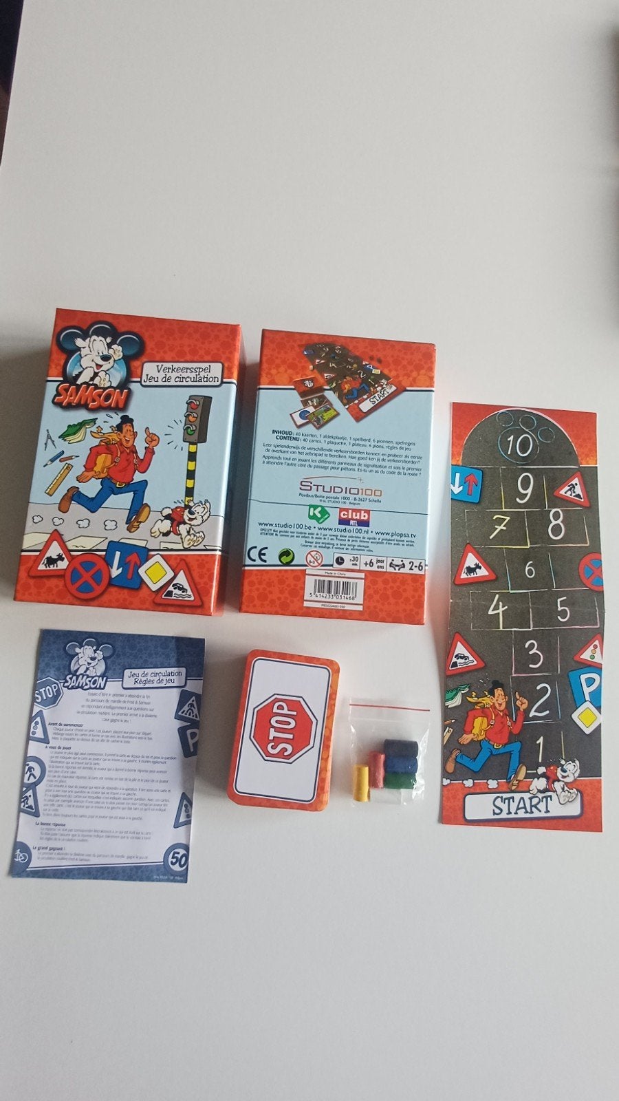 verkeersspel samson, Hobby en Vrije tijd, Ophalen