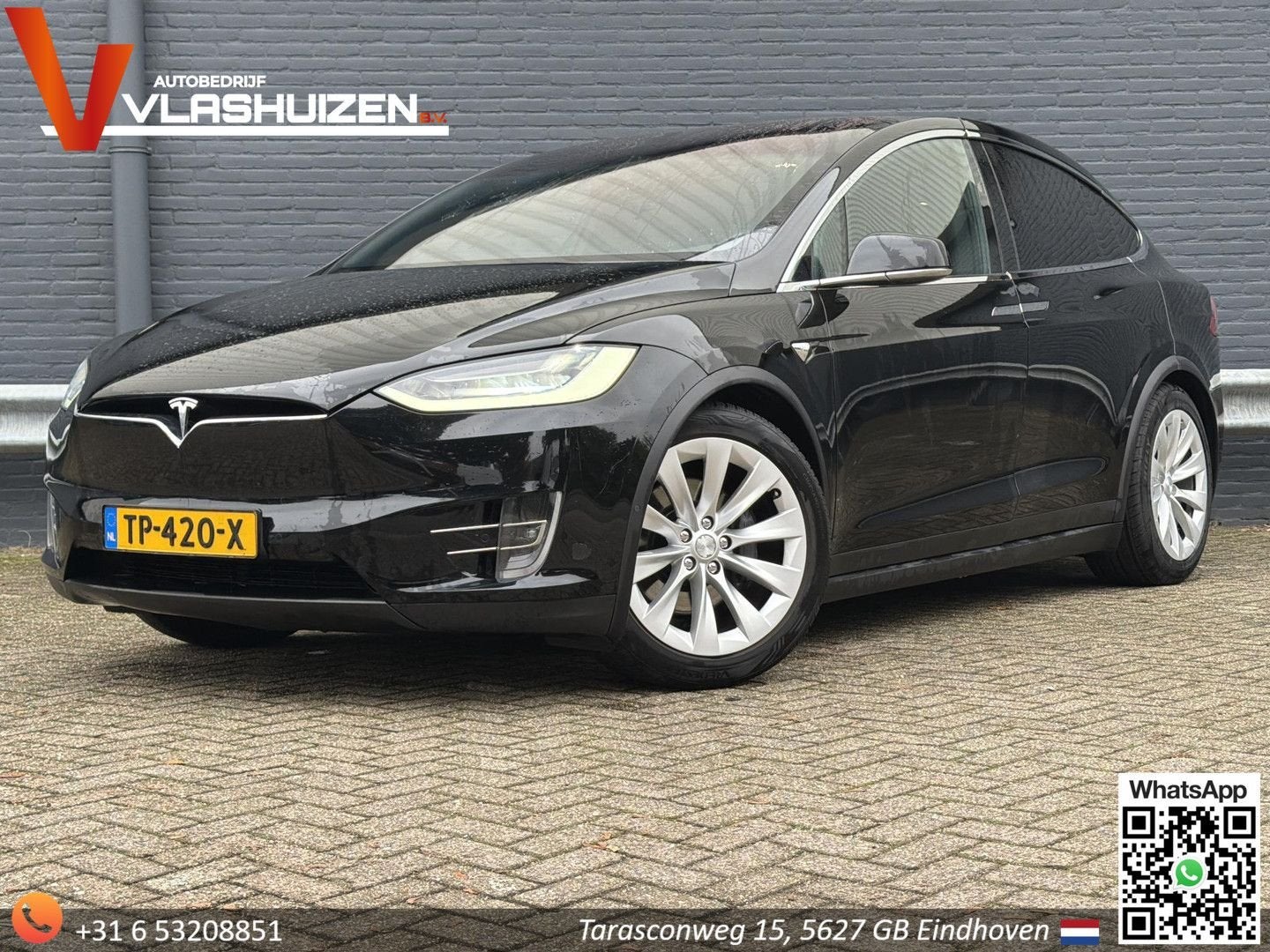 Tesla Model X 75D Base | € 18.200,- NETTO! |, Autos, Model X, Achat, Entreprise, 417 km