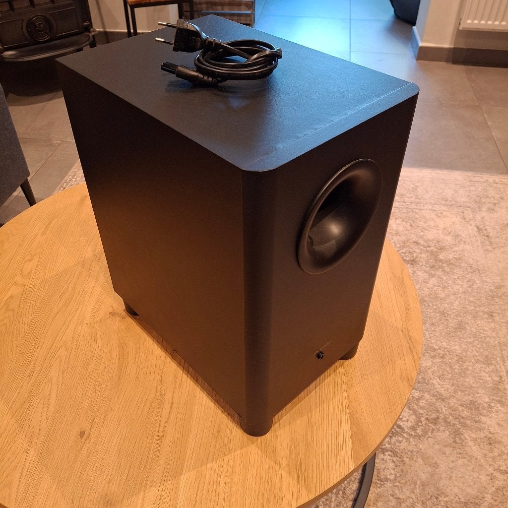 Subwoofer Pioneer S 21w, Audio, Tv en Foto, Luidsprekerboxen, Gebruikt, Subwoofer, Ophalen of Verzenden, 60 tot 120 watt