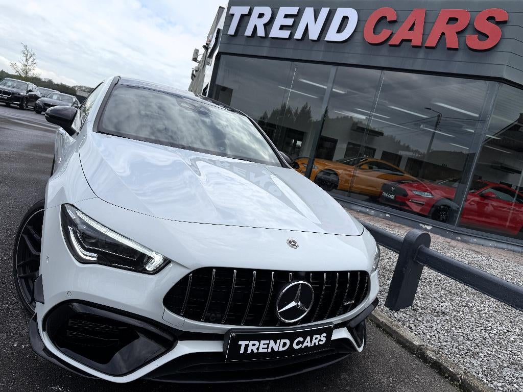 Mercedes CLA 45 AMG S 4-MATIC+PACK NIGHT LED AMBI PANO CARPL, Autos, Cuir, CLA, Achat, Entreprise