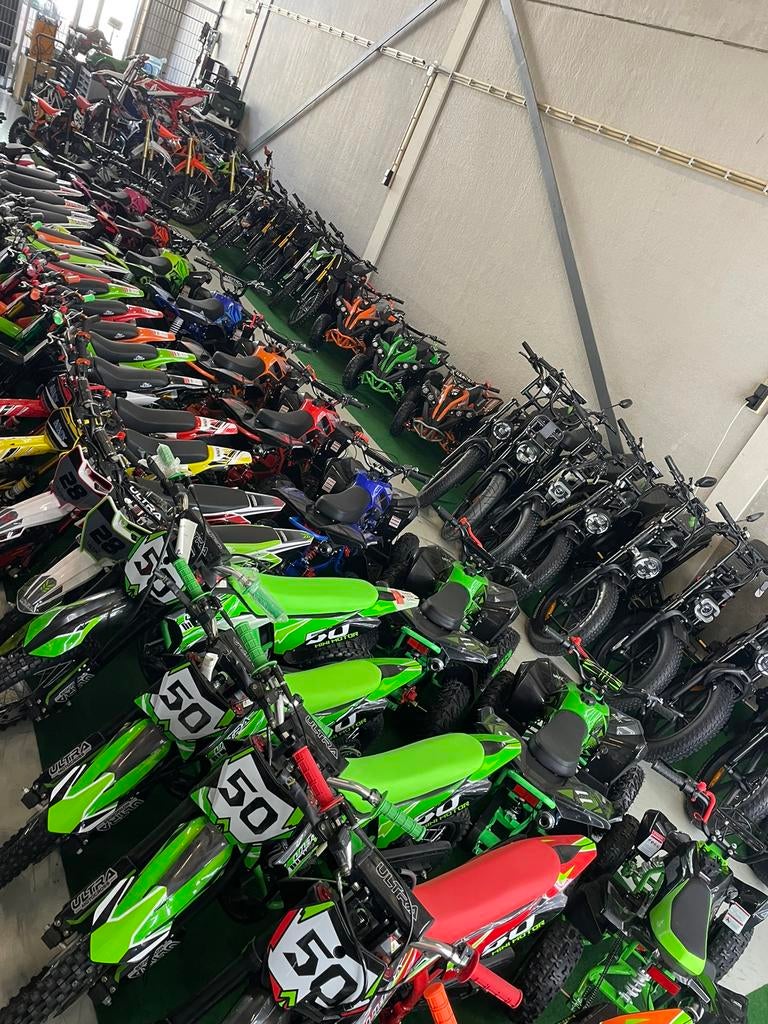 Nieuwe elektrische en benzine quads en crossers met showroom, Ophalen, Nieuw