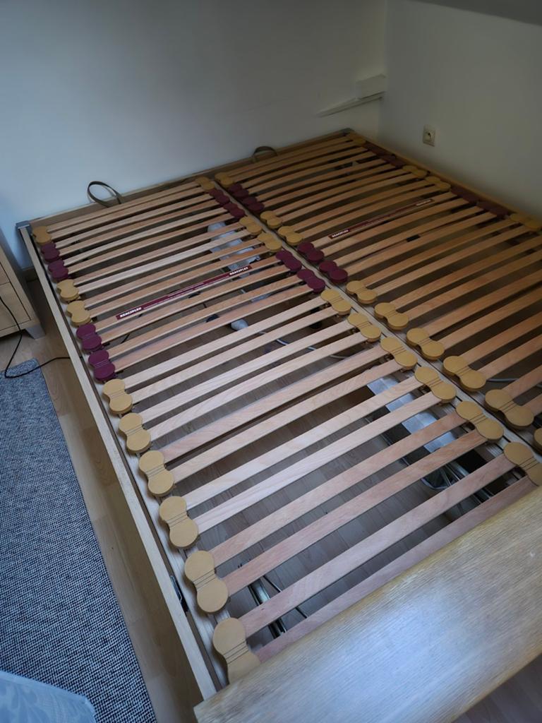 Volledige slaapkamer, Maison & Meubles, Chambre à coucher | Matelas & Sommiers, Utilisé, Matelas, 160 cm, 200 cm, Deux personnes