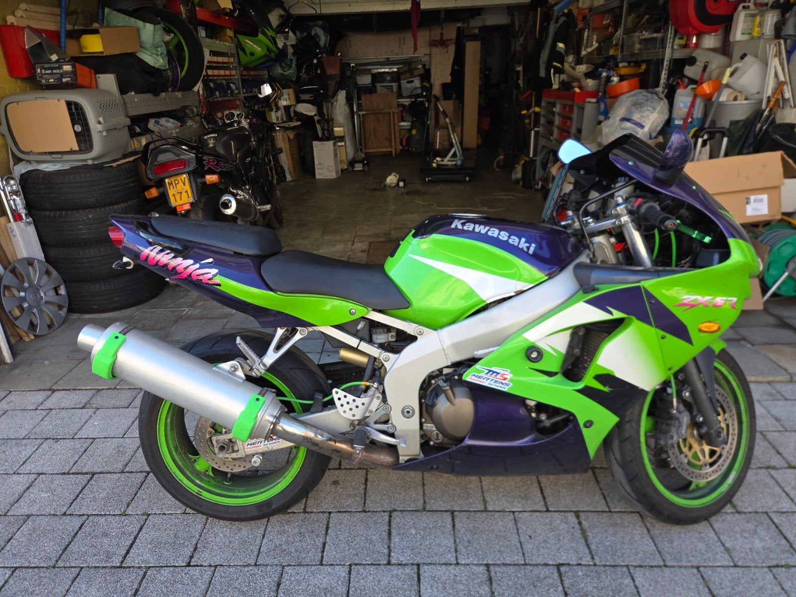 Lot de 3 Kawasaki ZX6R, 600 cm³, Occasion, Sport, Particulier