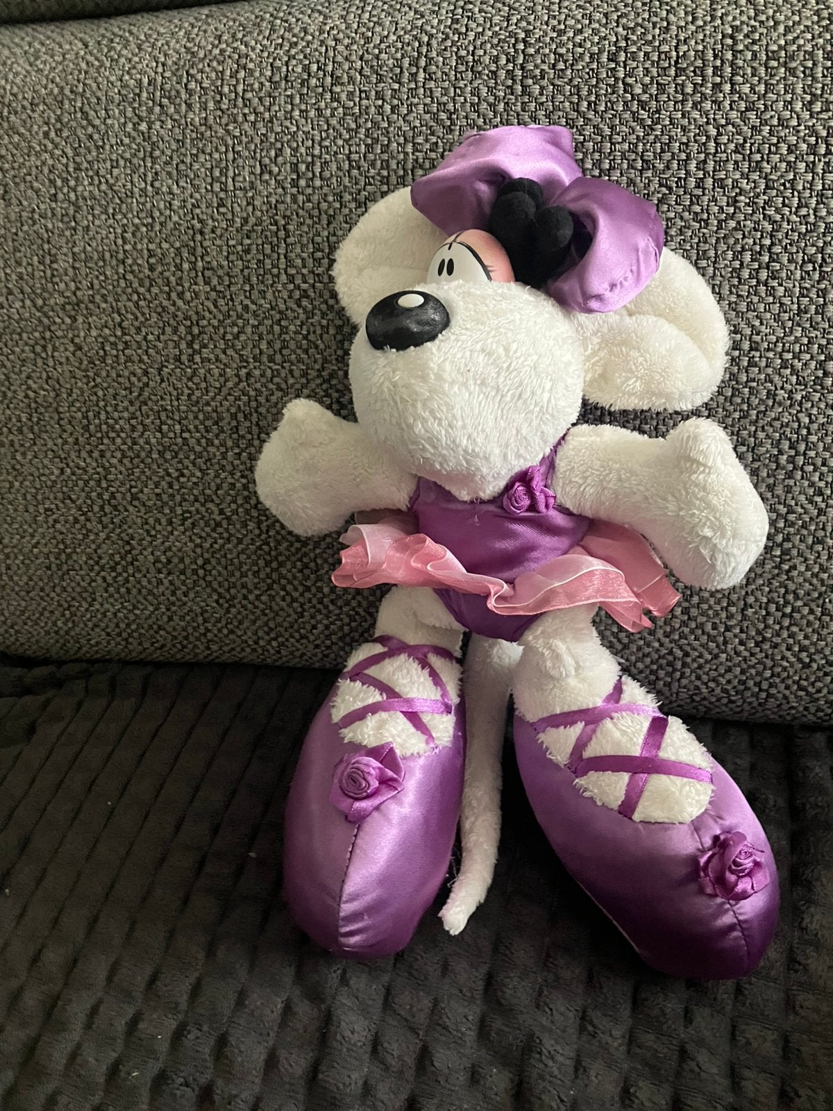 Diddle peluche Diddlina ballerine 26 cm, Collections, Enlèvement ou Envoi, Diddl, Comme neuf, Peluche