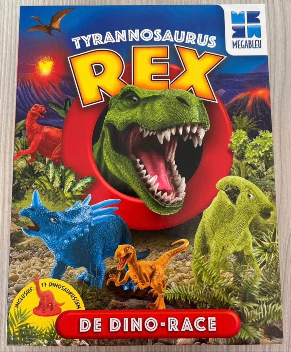 Gezelschapsspel  Tyrannosaurus Rex. Het Dino Race Avontuur., Ophalen, Zo goed als nieuw