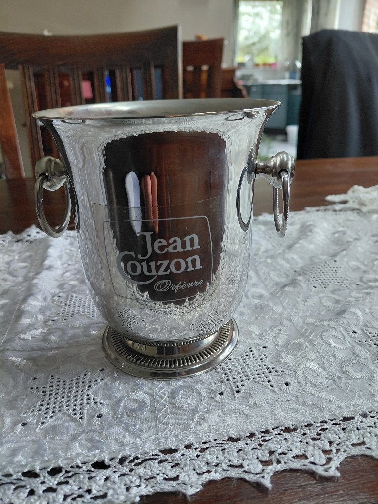 Vintage champagnekoeler, Jean Couzon, Ophalen