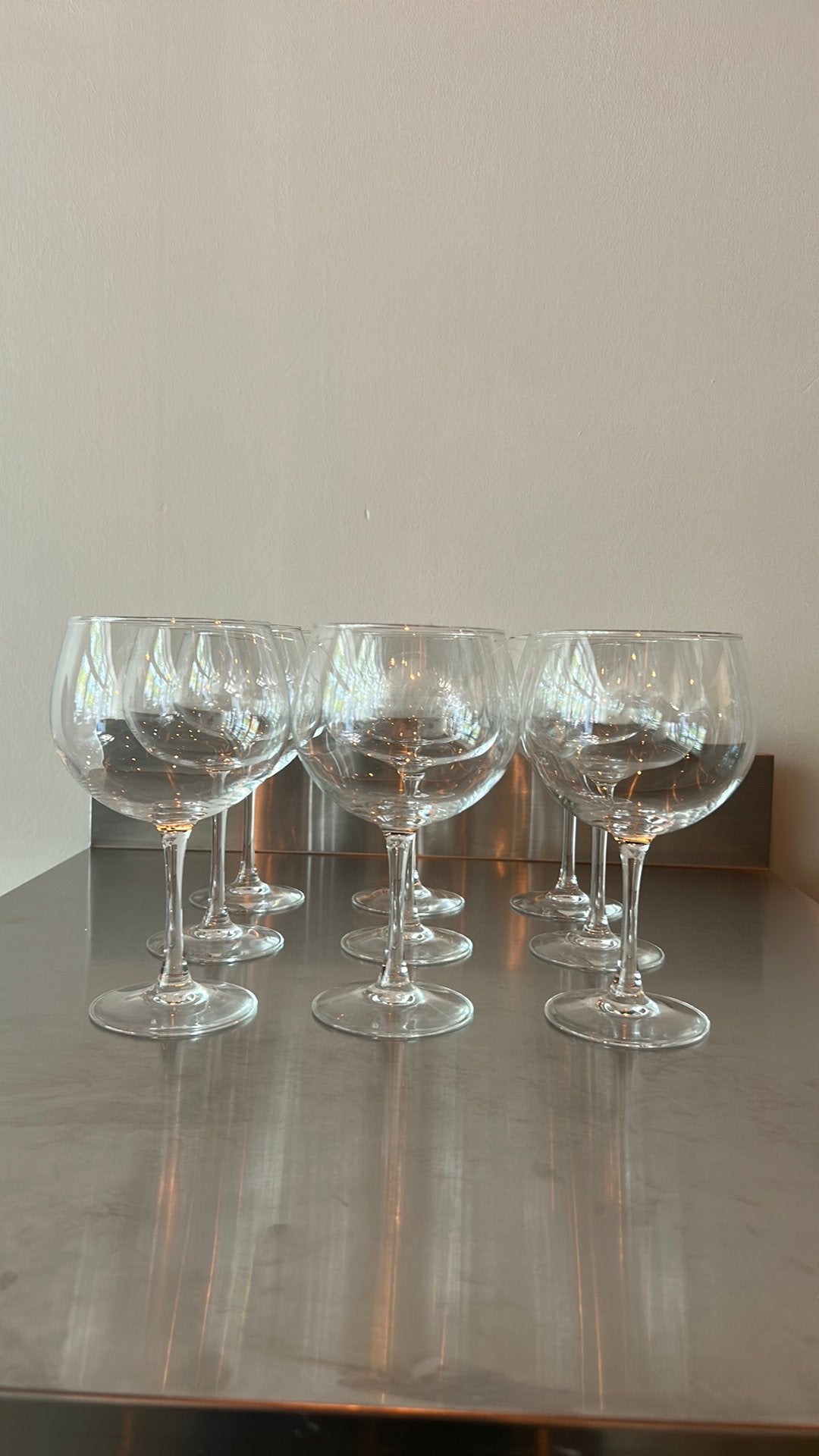 9 gin tonic glazen, Verzamelen, Glas en Drinkglazen, Ophalen of Verzenden, Zo goed als nieuw