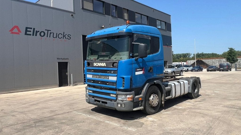 Scania 114 - 380 (CUMMINS / AIRCO / BOITE MANUELLE / MANUAL, Auto's, Vrachtwagens, Bedrijf, Te koop, ABS, Airconditioning, Elektrische ramen