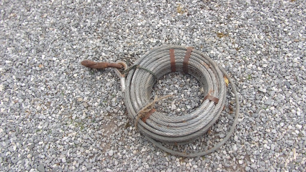 cable acier, Enlèvement, Neuf