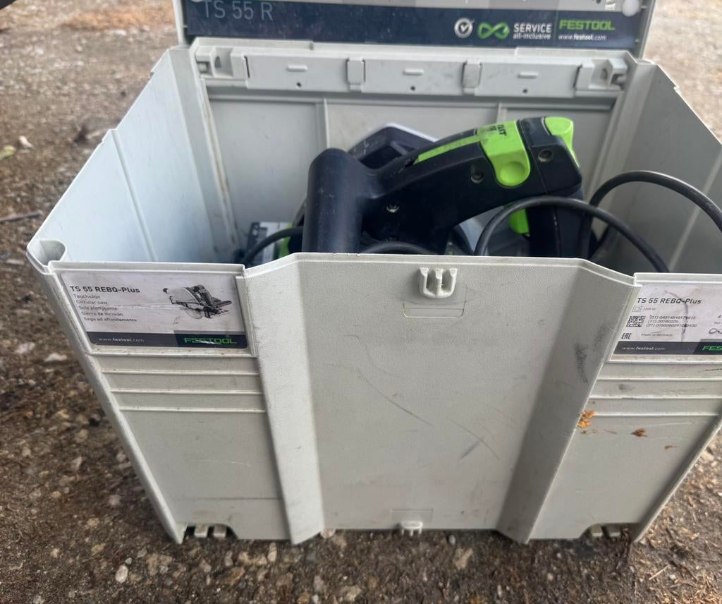 Festool TS55, Doe-het-zelf en Bouw, Gereedschap | Freesmachines, Ophalen of Verzenden, Zo goed als nieuw