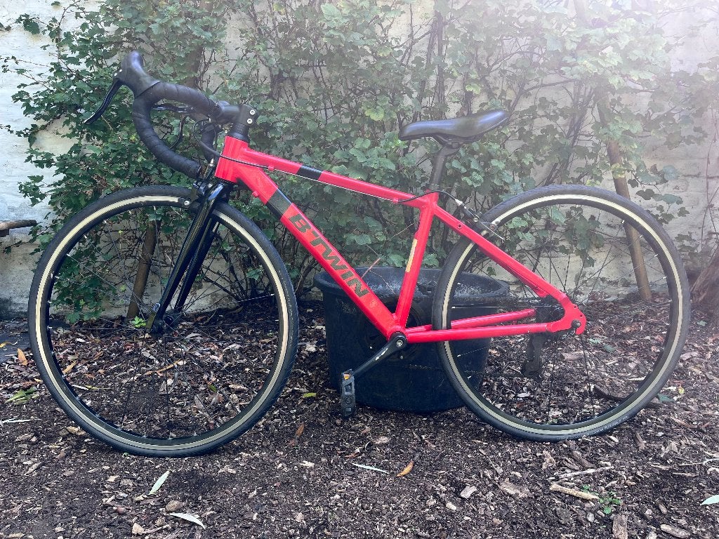 Racefiets Kinderen Triban 100, Fietsen en Brommers, Ophalen, Velgrem, Versnellingen, Btwin Decathlon