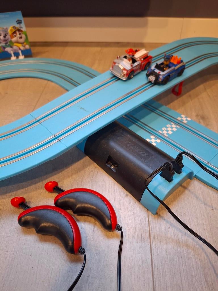Racebaan Paw patrol, Kinderen en Baby's, Speelgoed | Racebanen, Carrera, Ophalen of Verzenden, Elektrisch, Racebaan
