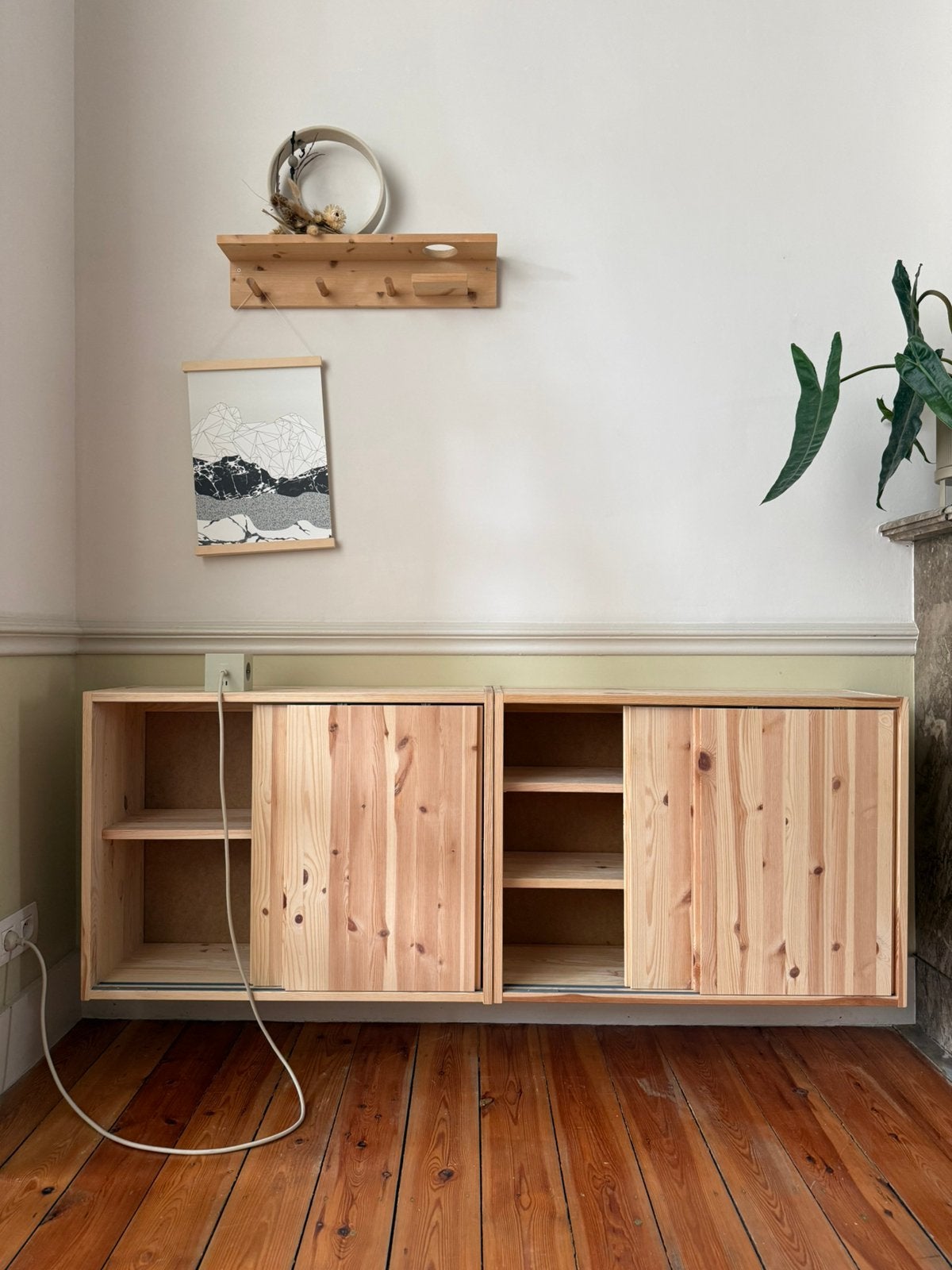Cabinets IVAR aux portes coulissantes (2), 25 à 50 cm, Avec porte(s), Enlèvement, Utilisé