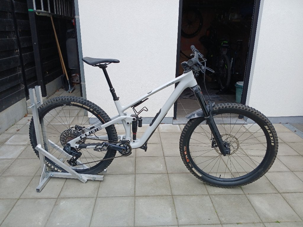 Cube Stereo One55 Race (modèle 2023) +mise à niveau de type, Autres marques, 49 à 53 cm, Enlèvement, Frein à disque