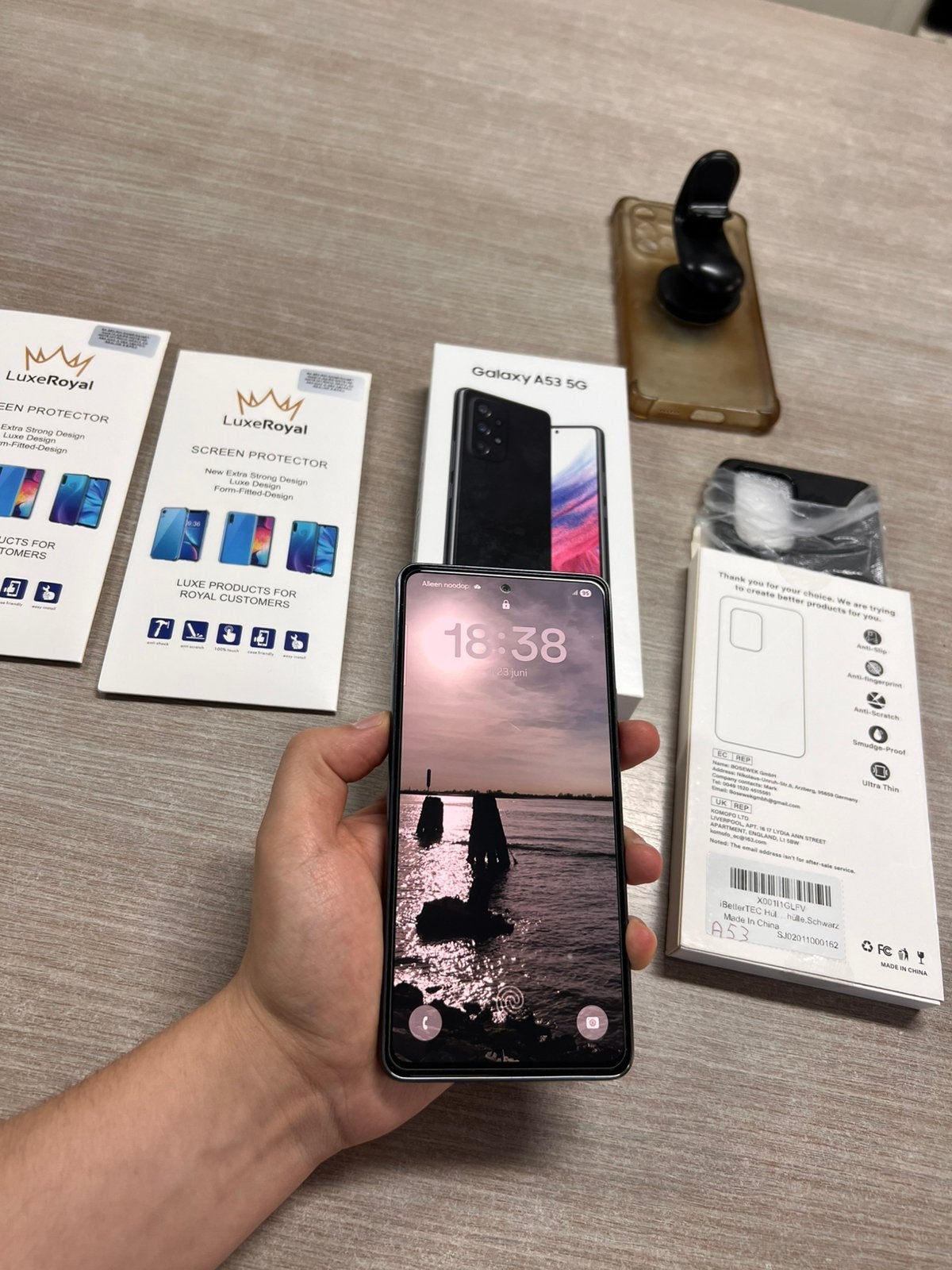 Samsung Galaxy A53 zeer nette staat, Telecommunicatie, Zwart, Touchscreen, Ophalen of Verzenden, Zo goed als nieuw