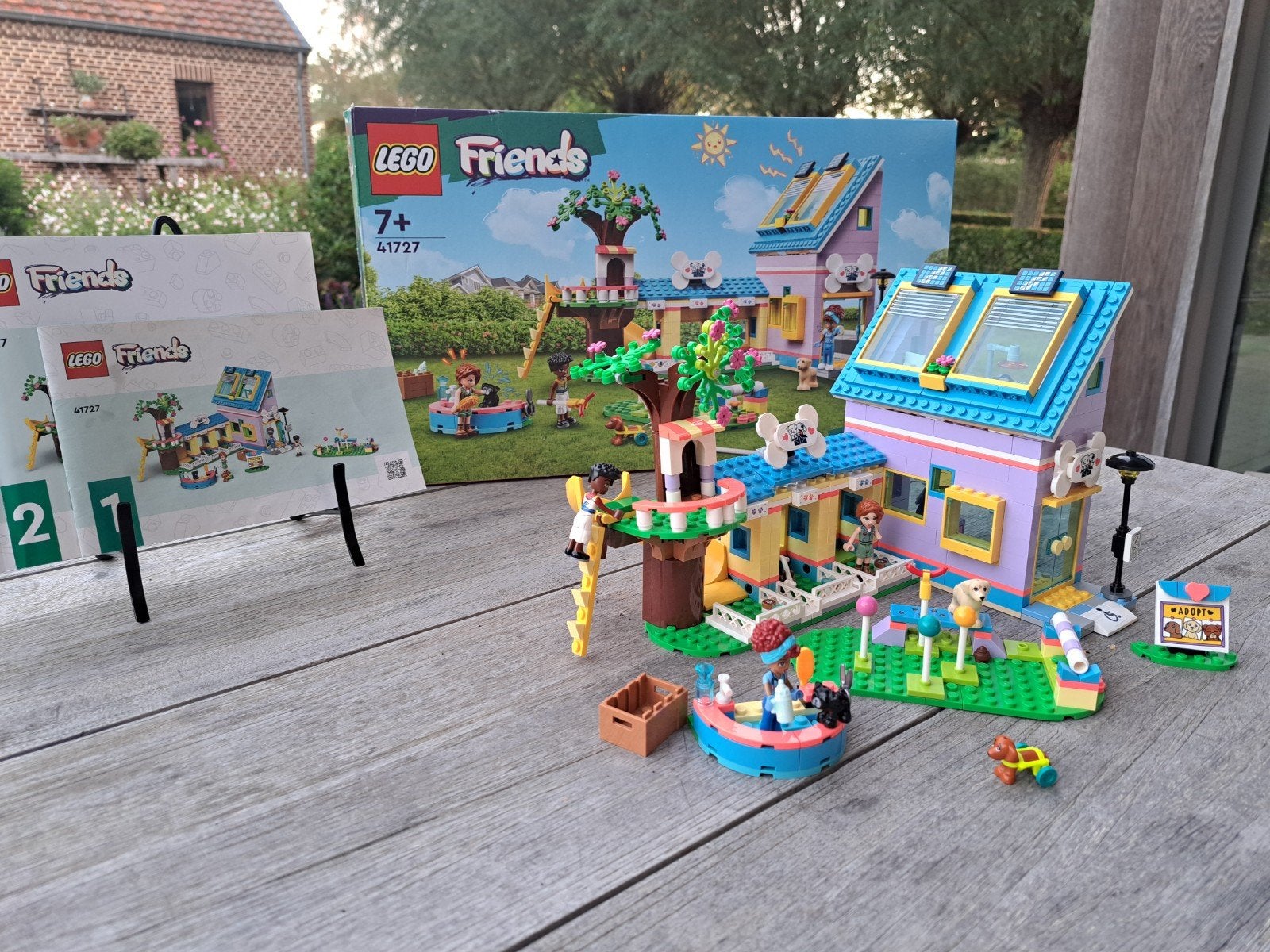 Centre de sauvetage pour chiens Lego Friends/Maison/Shelter, Enfants & Bébés, Enlèvement ou Envoi, Lego, Ensemble complet, Friends