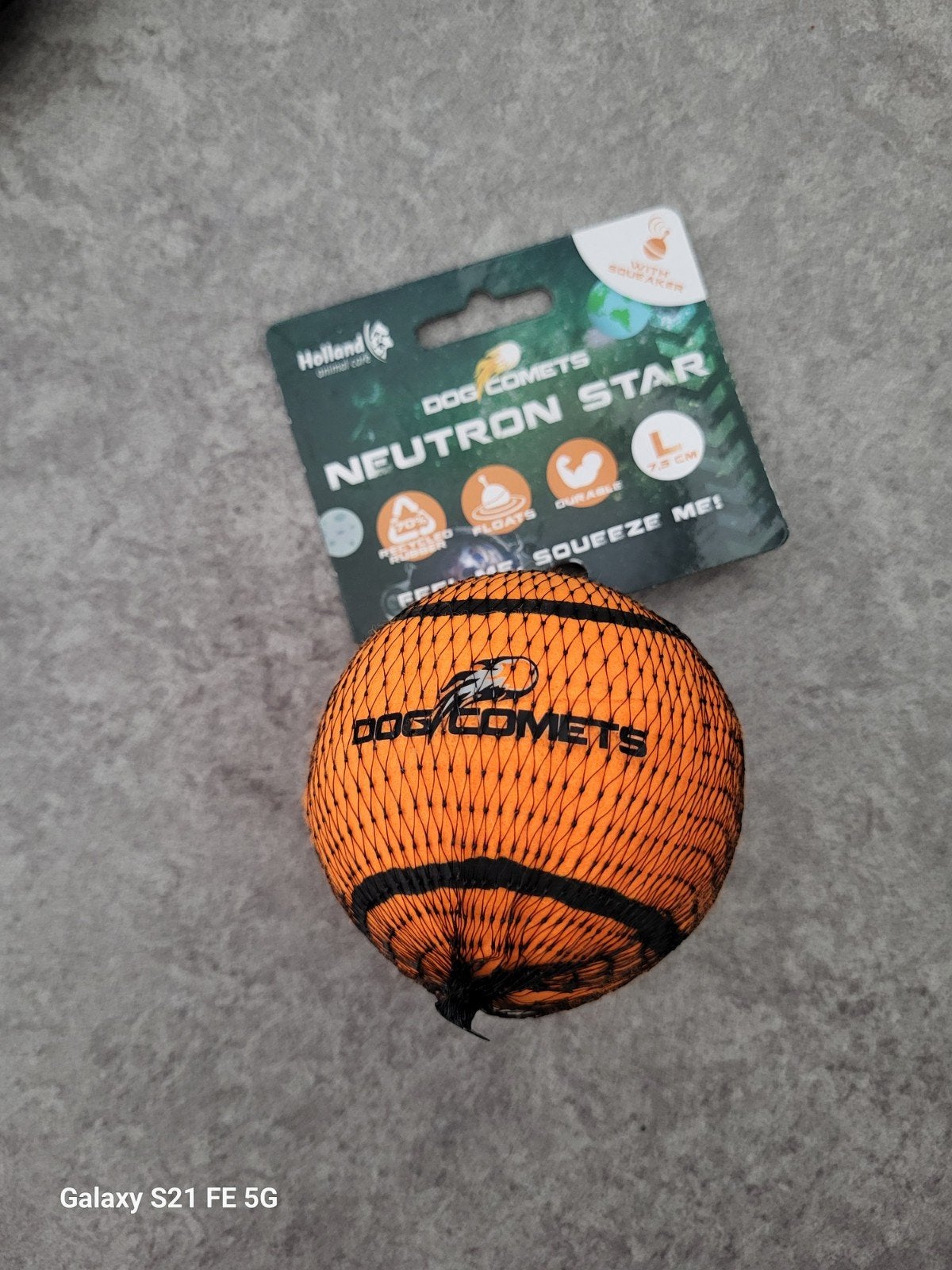 Tennisbal 7,5cm, Ophalen of Verzenden, Nieuw, Hondenballen
