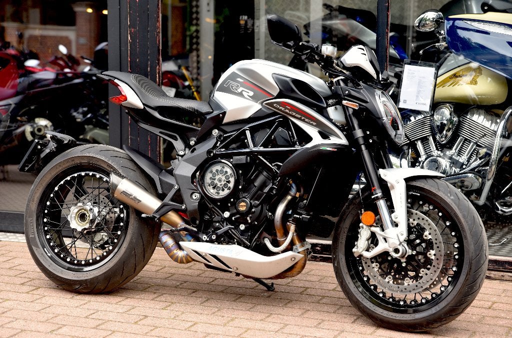 MV AGUSTA 800 DRAGSTER RR SCS ***MOTOVERTE.BE***, Motos, Entreprise, Occasion, 800 cm³, 3 cylindres
