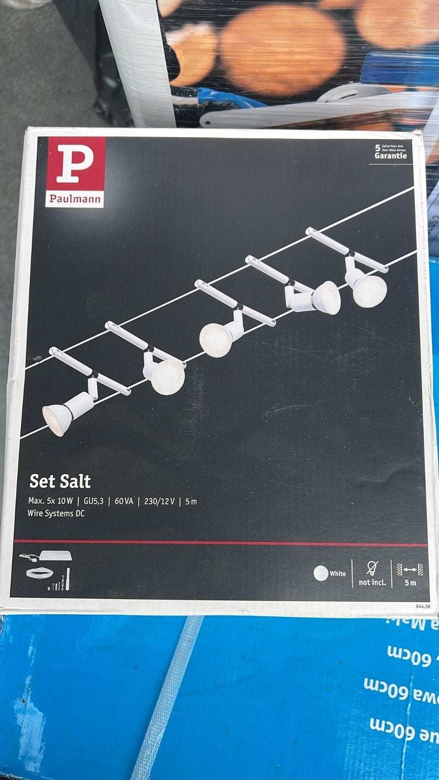 Kit câble Paulmann Set Salt 5 spots GU5,3 – Neuf, Enlèvement