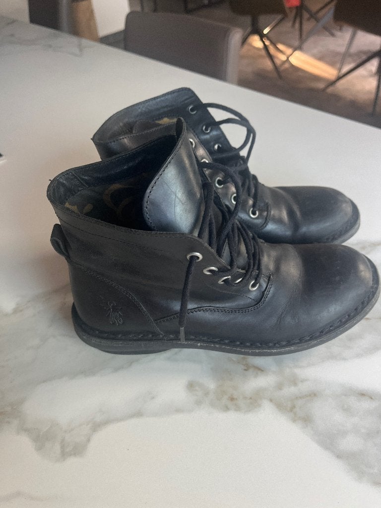 Bottines, ANDERE, Zwart, Lage of Enkellaarzen, Ophalen of Verzenden