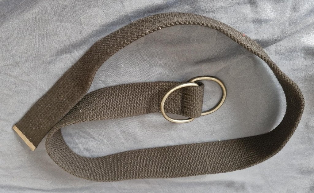 Ceinture pour homme - noire - 107 cm, Comme neuf, 105 à 115 cm, Ceinture, Noir