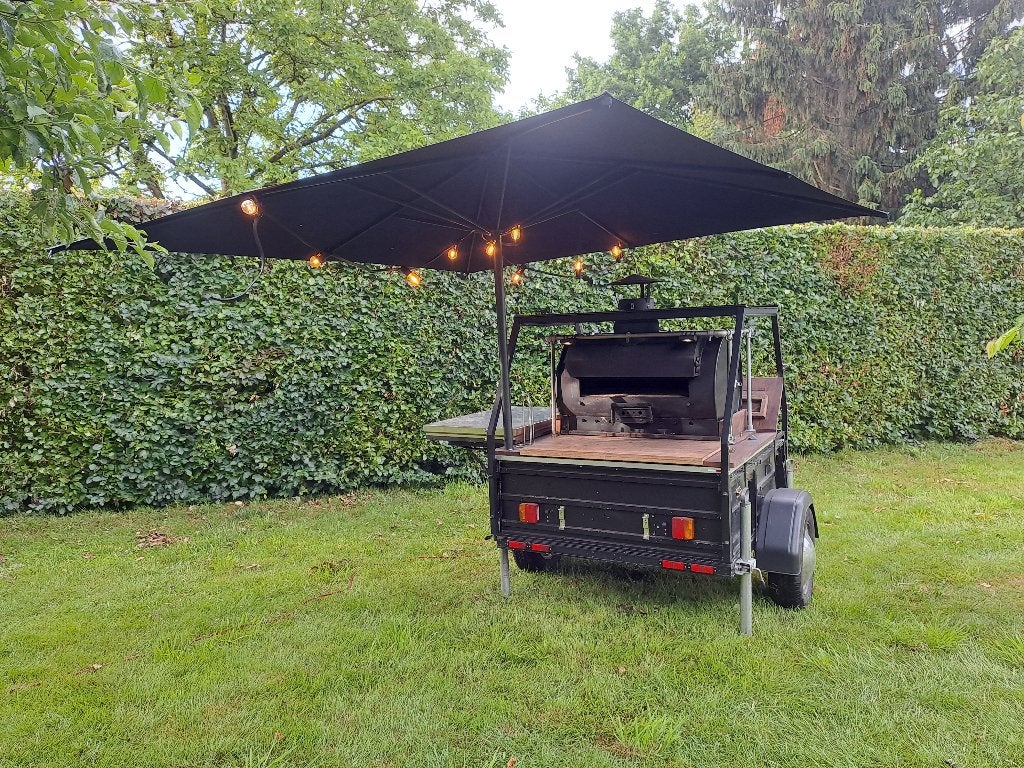 Mobiele pizzaoven, Ophalen, Gebruikt