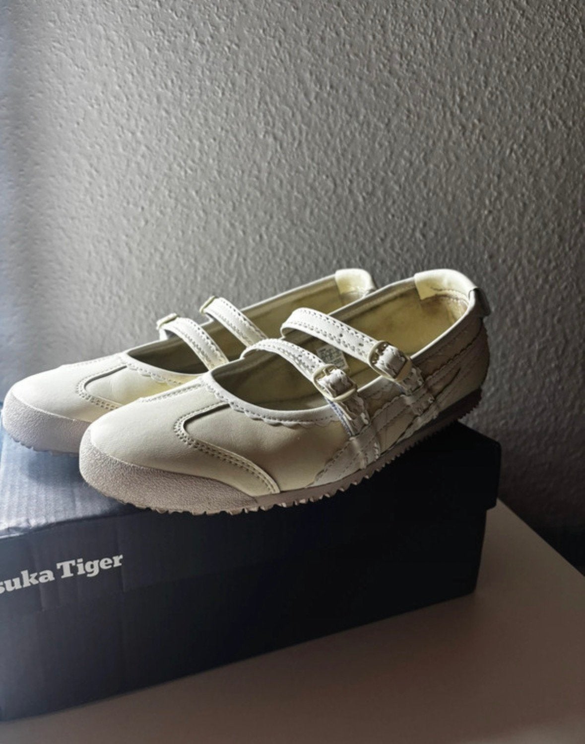 Onitsuka Tiger MEXICO 66 TGRS | Crème ivoire | Taille 39, Envoi, Comme neuf, Beige, Ballerines