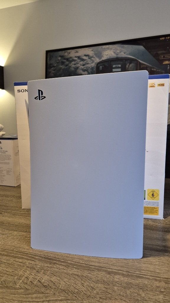PS5 Disc Edition als nieuw + controller + doos, Ophalen, Zo goed als nieuw, Playstation 5