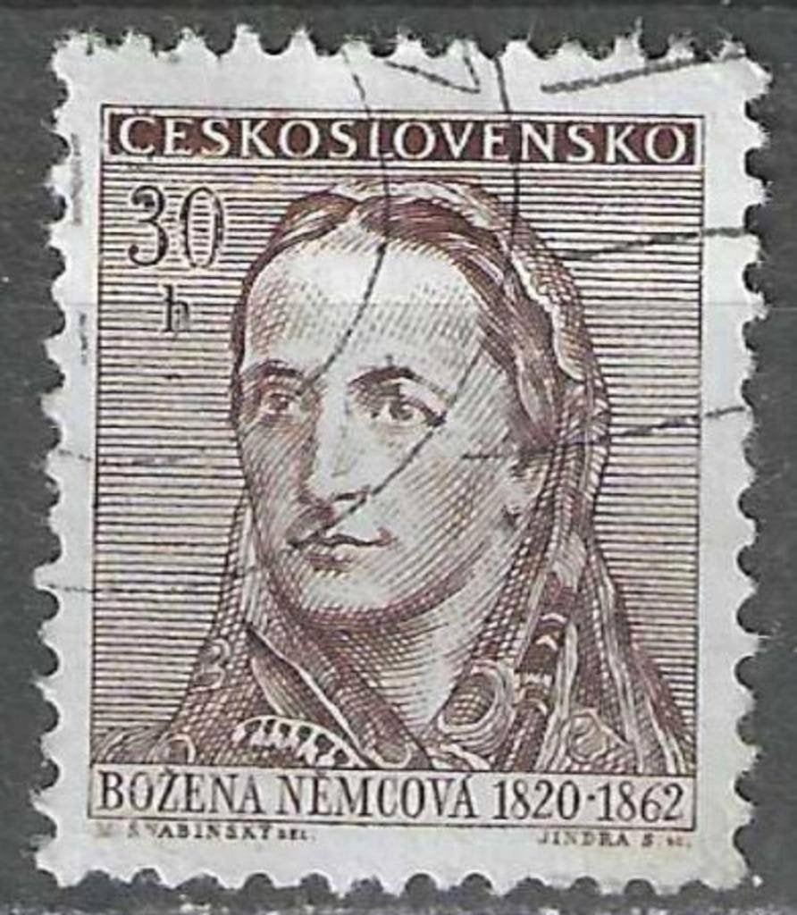 Tsjechoslowakije 1962 - Yvert 1202 - Bozema Nemcova (ST), Verzenden, Gestempeld